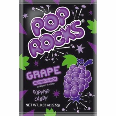 BAYSIDE CANDY POP ROCKS GRAPE, PACK OF 12 POP ROCKS