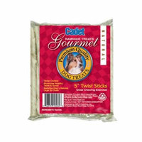 Ims Trading 10261 Gourmet Dog Treats, Rawhide Twist, 5-In., 12-Pk.