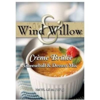 Wind & Willow Sweet Cheeseball and Dessert Mix - 3.5 Oz. (2-pack) (Creme Brulee)