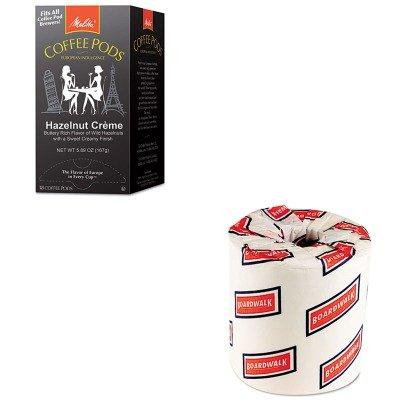 KITBWK6180MLA75410 - Value Kit - Melitta Coffee Pods (MLA75410) and White 2-Ply Toilet Tissue, 4.5quot; x 3quot; Sheet Size (BWK6180)