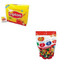 KITLIP291OFX98475 - Value Kit - JELLY BELLY CANDY COMPANY Candy (OFX98475) and Lipton Tea Bags (LIP291)