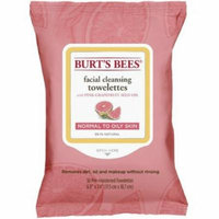 3 Pack - Burt's Bees Facial Cleansing Towelettes, Pink Grapefruit 30 ea