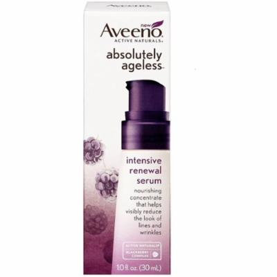 6 Pack - AVEENO Active Naturals Absolutely Ageless Intensive Renewal Serum, Blackberry 1 oz