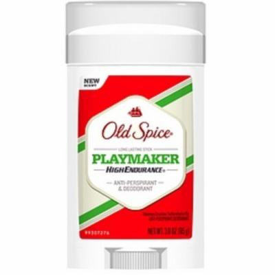 4 Pack - Old Spice High Endurance Antiperspirant & Deodorant Invisible Solid, Playmaker 3 oz