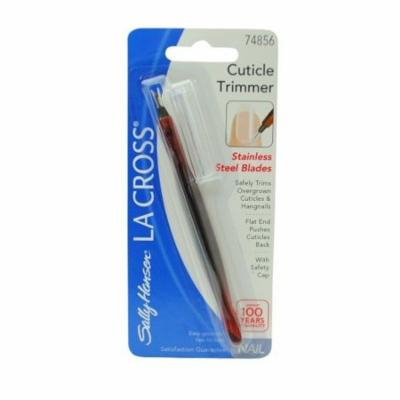 Sally Hansen La Cross Cuticle Trimmer #74856 Stainless Steel Blades (1 Eash) + Curad Dazzle Bandages 25 Ct
