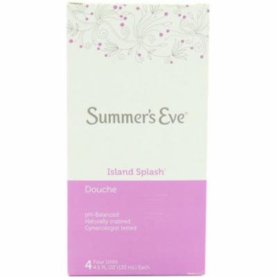 2 Pack - Summer's Eve Douches Island Splash 4 ea