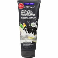 Freeman Feeling Beautiful Facial Polishing Mask, Charcoal & Black Sugar 6 oz