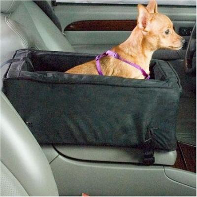 Snoozer Luxury Console Pet Car Seat, Large Luxury, Anthracite/Black