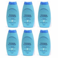 Shower To Shower Absorbent Body Powder Morning Fresh 1 Oz (6 Pack) + LA Cross Tweezers 71817