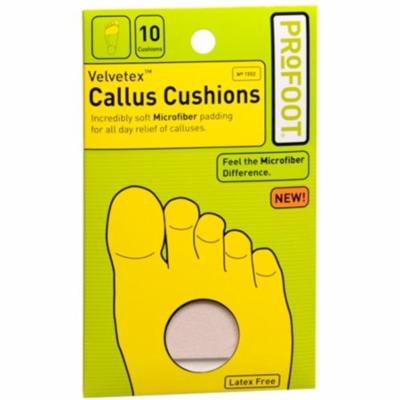 6 Pack - ProFoot Velvetex Callus Cushions 10 Each