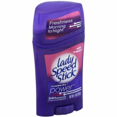 6 Pack - Lady Speed Stick Antiperspirant Deodorant Invisible Dry, Wild Freesia 1.40 oz