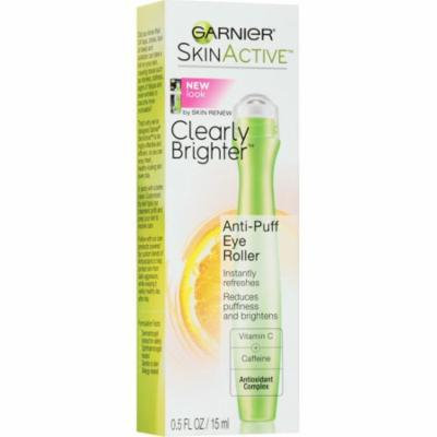 4 Pack - Garnier SkinActive Clearly Brighter Anti-Puff Eye Roller 0.5 oz