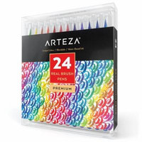 Arteza Watercolor Real Brush Pens (Set of 24)