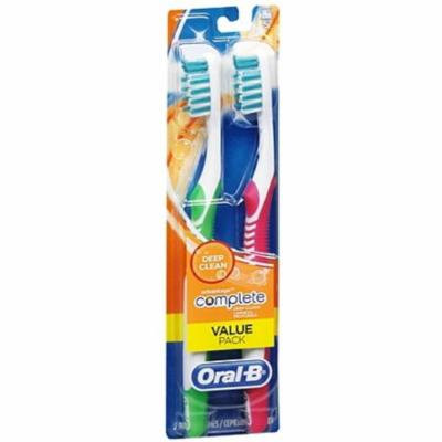 4 Pack - Oral-B Advantage Deep Clean Toothbrush Twin Pack, 40 Soft/Regular 2 ea