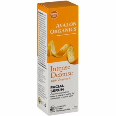3 Pack - Avalon Organics Intense Defense with Vitamin C Facial Serum 1 oz