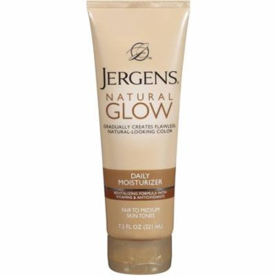 4 Pack - Jergens Natural Glow Daily Moisturizer, Fair to Medium 7.50 oz
