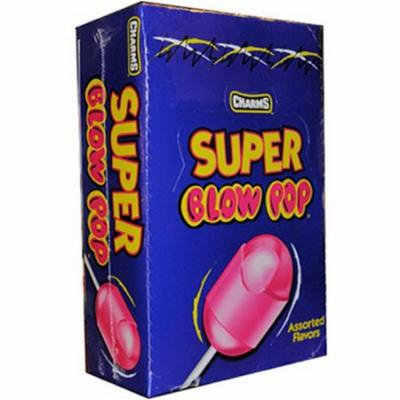 Charms Super Blow Pops, Assorted Flavors 48 ea
