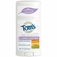 6 Pack - Tom's of Maine Natural Long Lasting Women's Deodorant, Beautiful Earth 2.25 oz