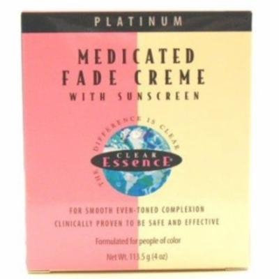 4 Pack - Clear Essence Medicated Fade Creme with Sunscreen, 4 oz