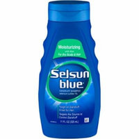 2 Pack - Selsun Blue Moisturizing with Aloe Dandruff Shampoo 11 oz