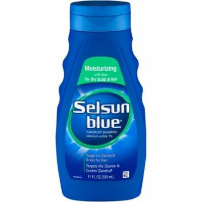 2 Pack - Selsun Blue Moisturizing with Aloe Dandruff Shampoo 11 oz