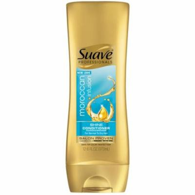4 Pack - Suave Professionals Shine Conditioner Moroccan Infusion 12.6 oz