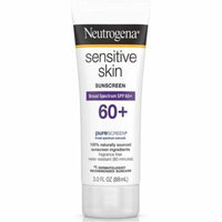 3 Pack - Neutrogena Sensitive Skin Sunscreen Lotion SPF 60+ 3 oz