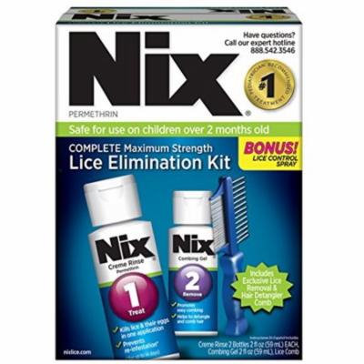2 Pack - Nix Complete Lice Elimination Kit 1 Each