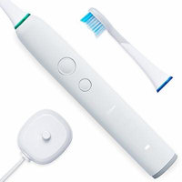 Sonic Electric Toothbrush (Sonicare Oral B Comparable) by Balance, Home Oral Care Kit Includes Rechargeable Battery, Charger, Holder, & Replacement Heads