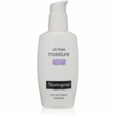 Neutrogena Oil-Free Moisture Facial Moisturizer, Sensitive Skin 4 oz