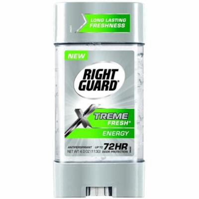 Right Guard Xtreme Fresh Gel Antiperspirant, Energy 4 oz