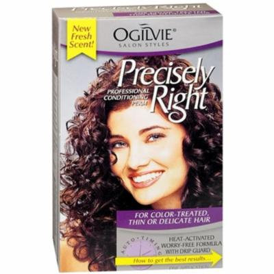 3 Pack - Ogilvie Precisely Right Perm Color-Treated, Thin or Delicate Hair 1 Each