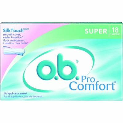 3 Pack - o.b. Pro Comfort Tampons Super 18 ea