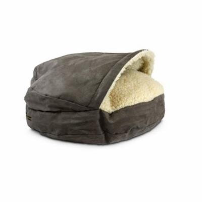 Snoozer Luxury Orthopedic Cozy Cave Pet Bed, X-Large, Dark Chocolate
