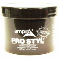 3 Pack - Ampro Protein Styling Gel, Super Hold 10 oz