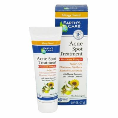 Earths Care Acne Spot Treatment Maximum Strength - 0.97 Oz, 3 Pack