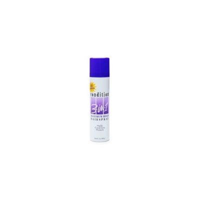 4 Pack - CONDITION 3-In-1 Hairspray Aerosol Maximum Hold 7 oz
