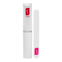 Flo Crystal Travel Nail File Transparent Mini 9cm