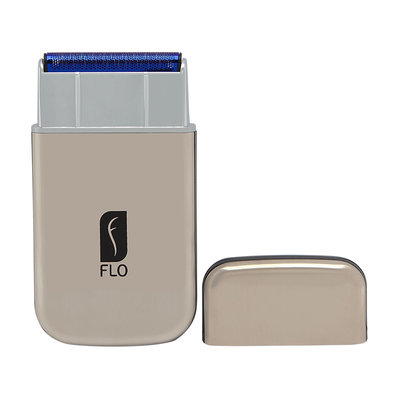 Flo USB Travel Shaver with Cable Silver