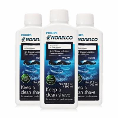 Norelco HQ200 Jet Clean Solution for Jet Clean & Charge System 3 Pack