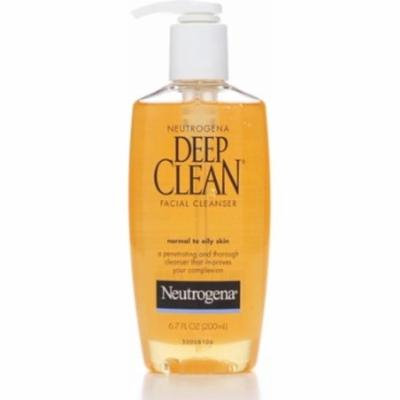 3 Pack - Neutrogena Deep Clean Facial Cleanser, Normal to Oily Skin 6.70 oz