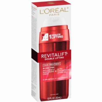 2 Pack - L'Oreal Revitalift Double Lifting Face Treatment, Anti Wrinkle Cream & Lifting Gel 1 oz