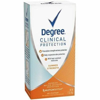 2 Pack - Degree Clinical Protection Anti-Perspirant & Deodorant, Summer Strength 1.7 oz