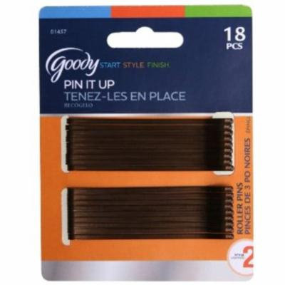 2 Pack - Goody Styling Essentials Bobby Pins, Brown 18 ea