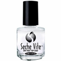 6 Pack - Seche Vite Dry Fast Top Coat, 0.5 oz