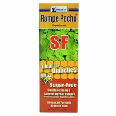 3 Pack - Rompe Pecho Sugar Free Cough Syrup 6 oz