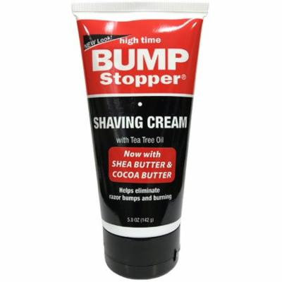 2 Pack - High Time Bump Stopper Shaving Cream With Tea Tree Oil 5 oz
