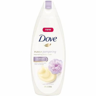 3 Pack - Dove Purely Pampering Nourshing Body Wash, Sweet Cream & Peony 22 oz