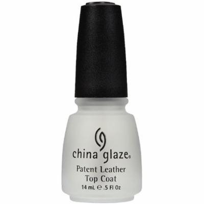 6 Pack - China Glaze Patent Leather Top Coat Nail Polish 0.50 oz