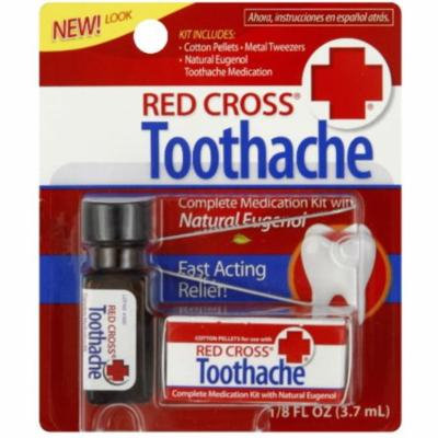 4 Pack - Red Cross Toothache Complete Medication Kit 0.12 oz